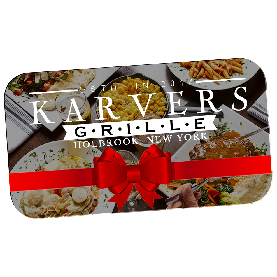 Karvers 25 Gift Card Karvers Grille Rustic Industrial Dining